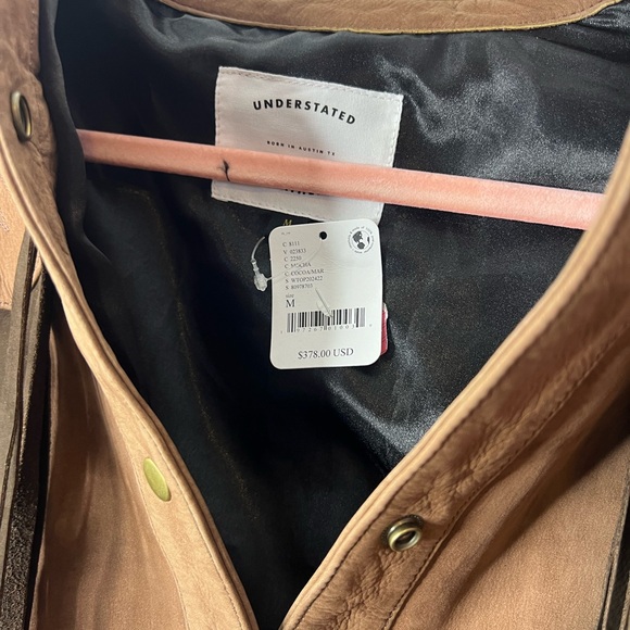 Understated leather Sunburst Suede Shirt size M - Picture 4 of 9